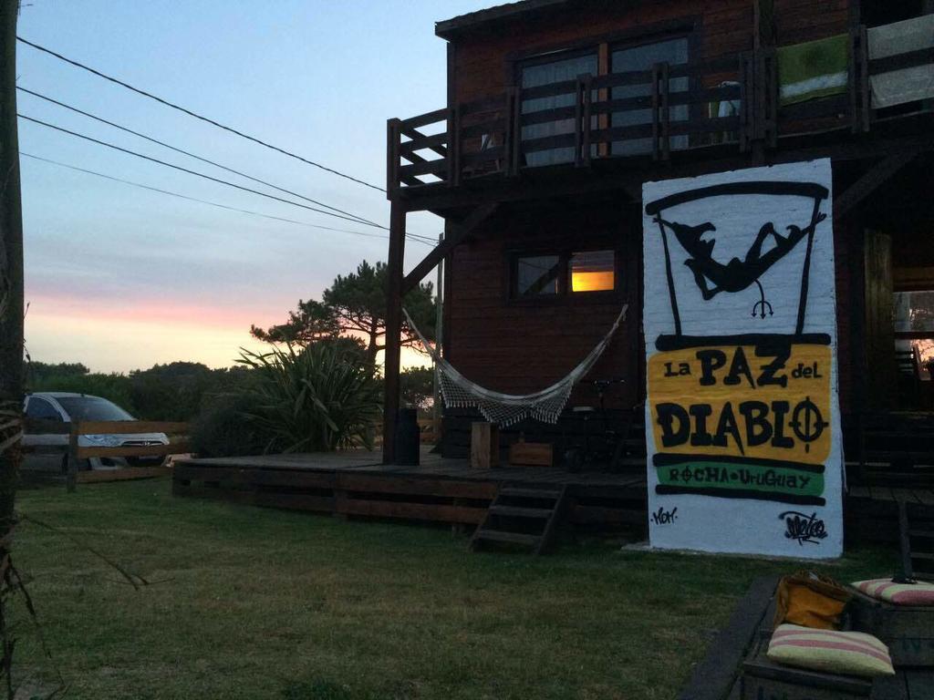 Cabanas La Paz Del Diablo Villa Punta Del Diablo Phòng bức ảnh